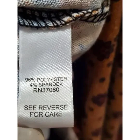 Est. 1946 Women Brown Polyester Sleeveless Casual Open Front Vest Size Large - Picture 9 of 12